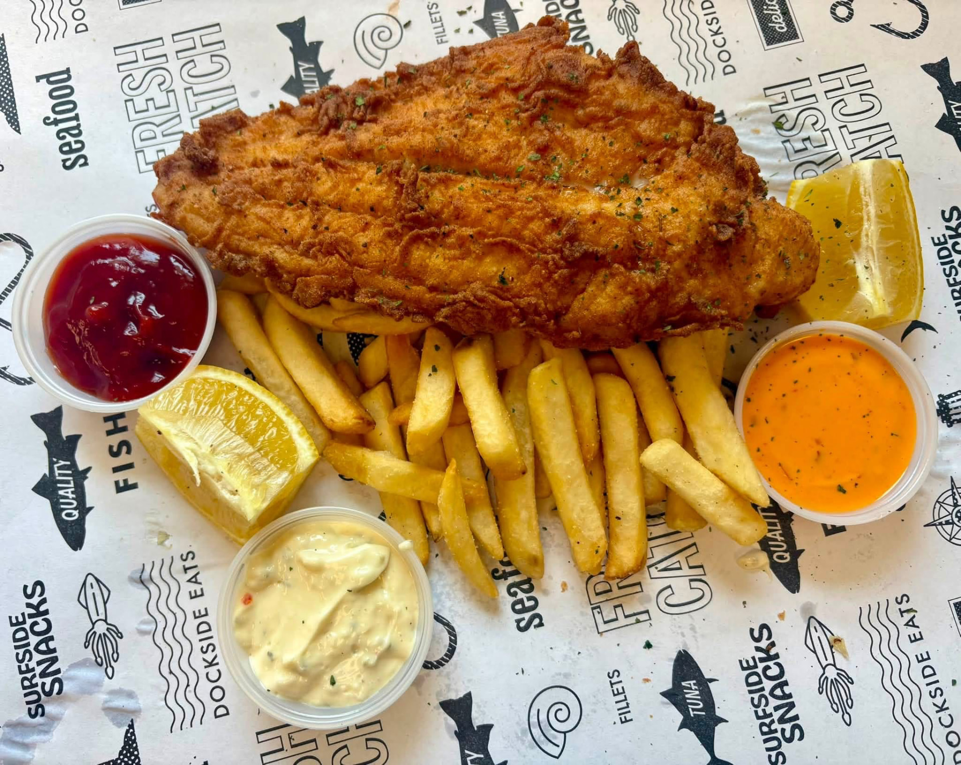 Catfish plate